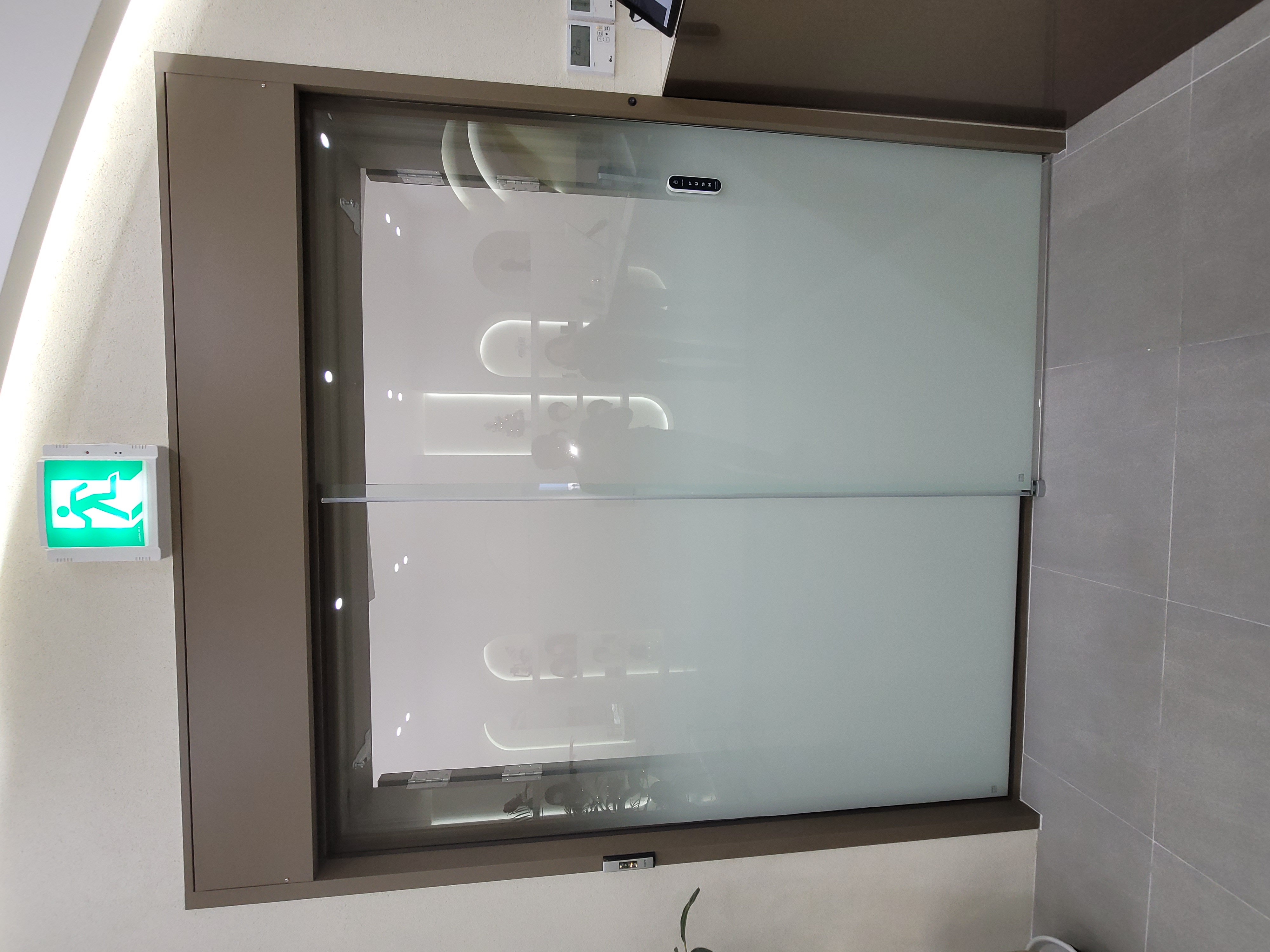 광교 지식산업센터 편개자동문 