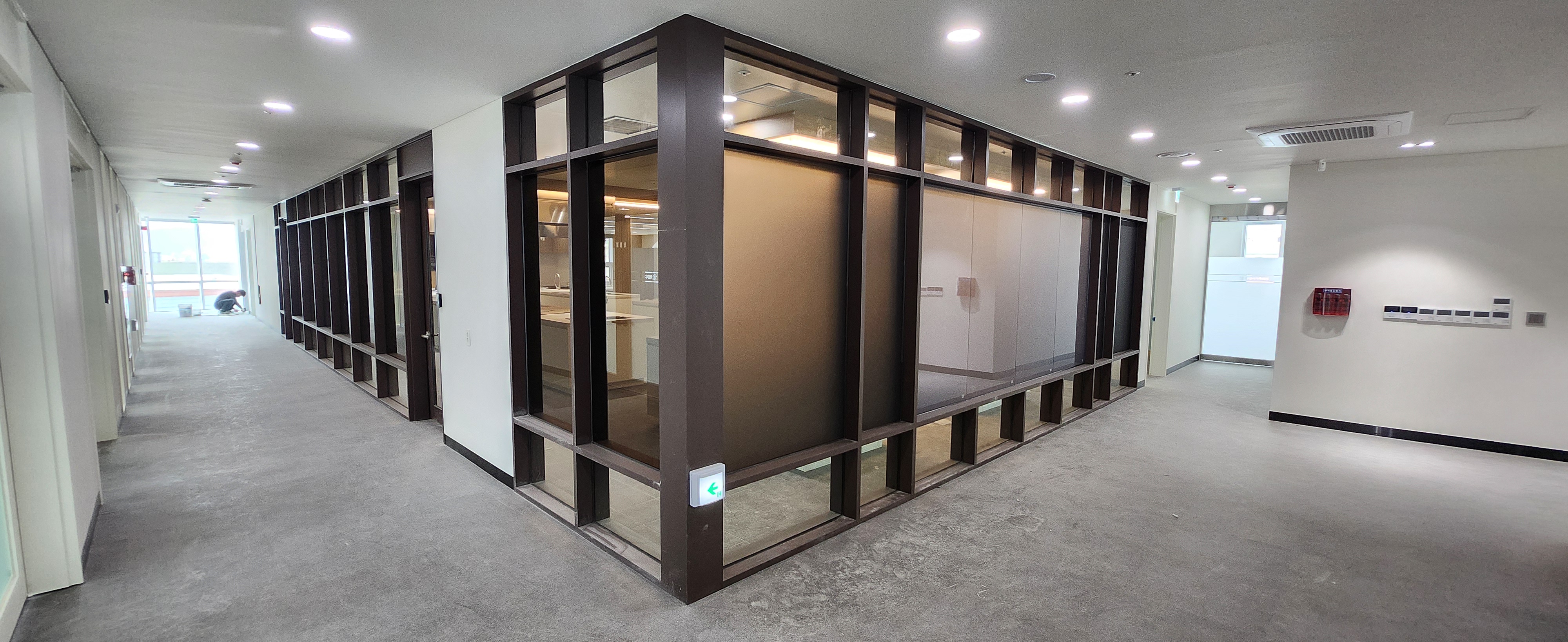 화성시 가족통합센터 유리파티션 미라클 글라스