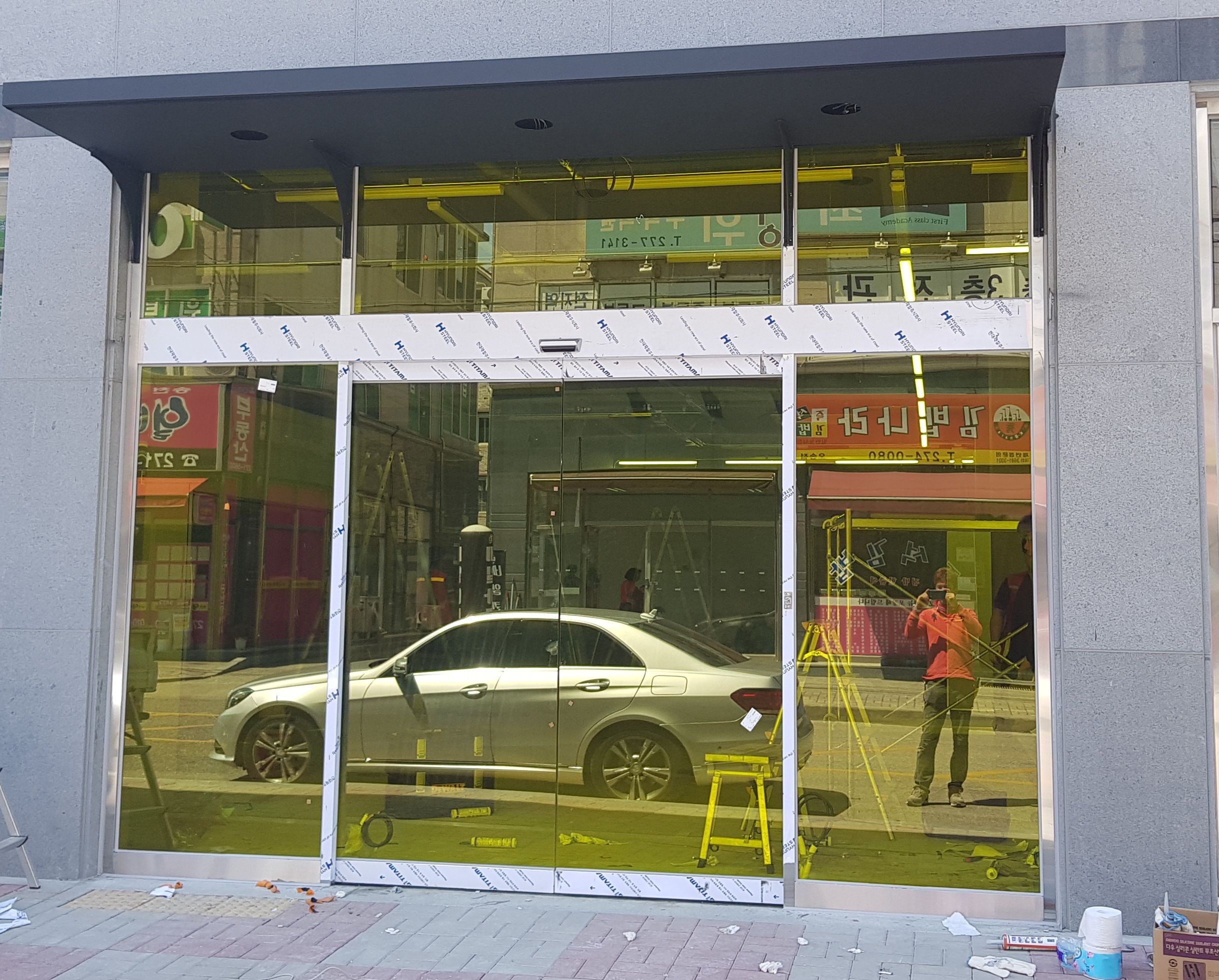 안양시 노브랜드 양개자동문