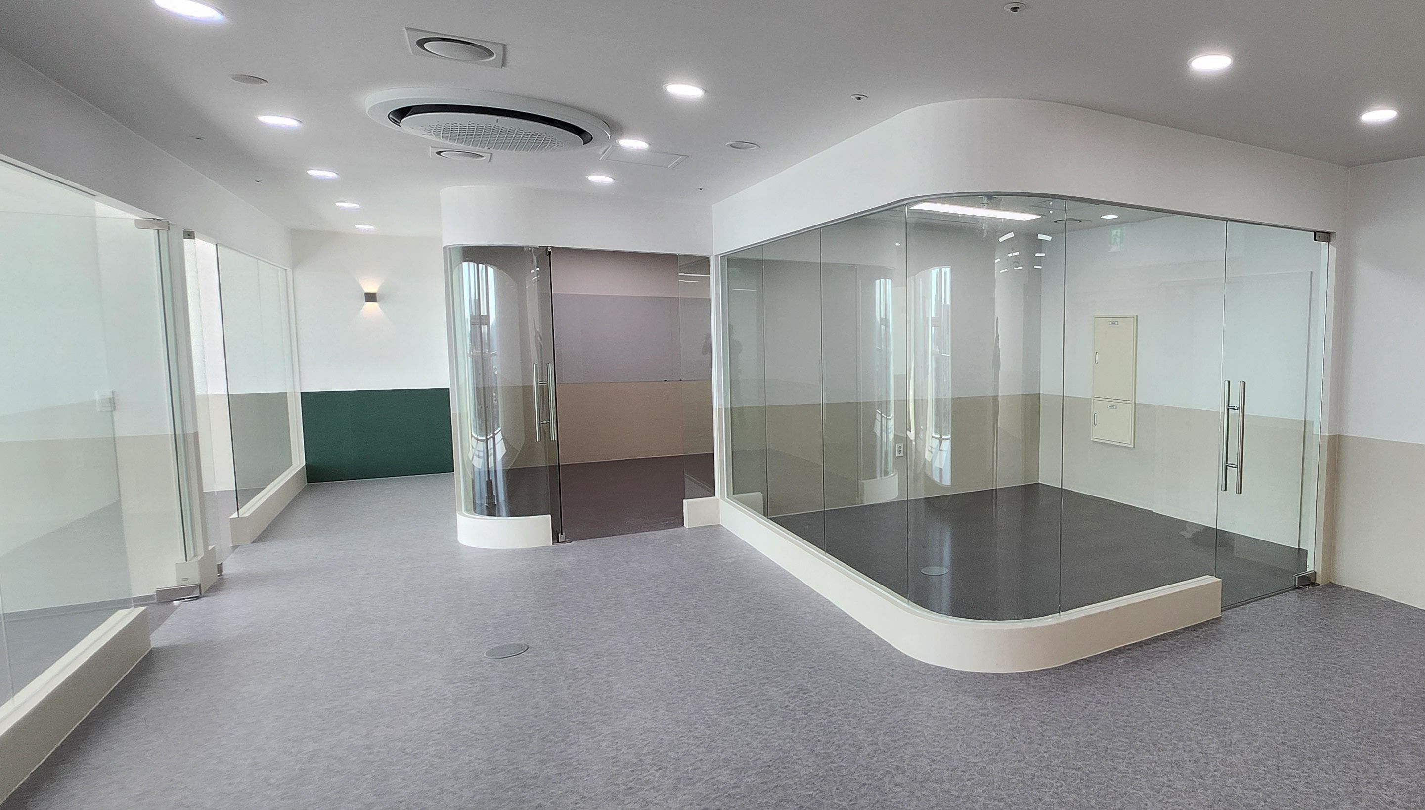 화성시 동탄 지식산업센터 유리파티션