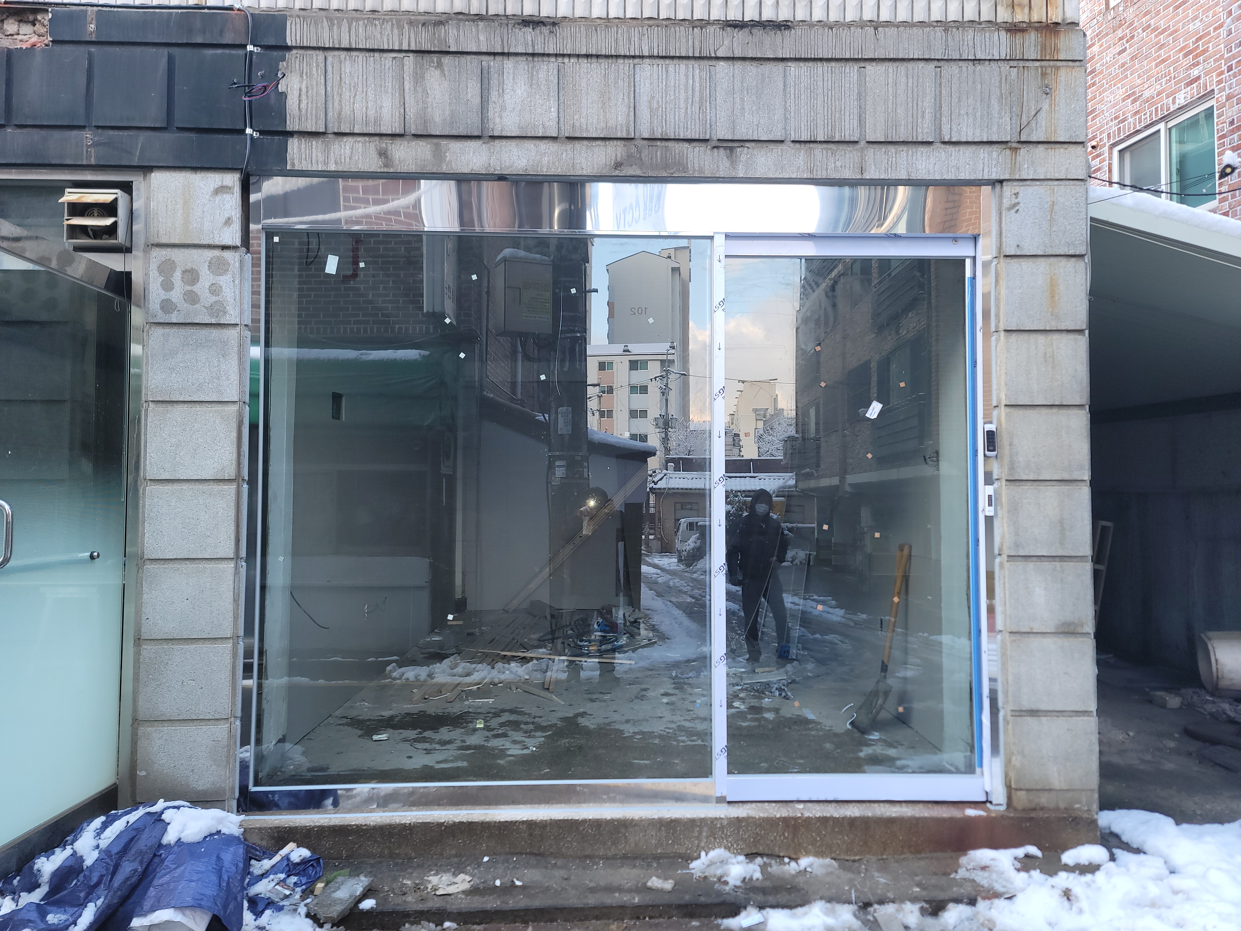 강서구 스텐편개자동문