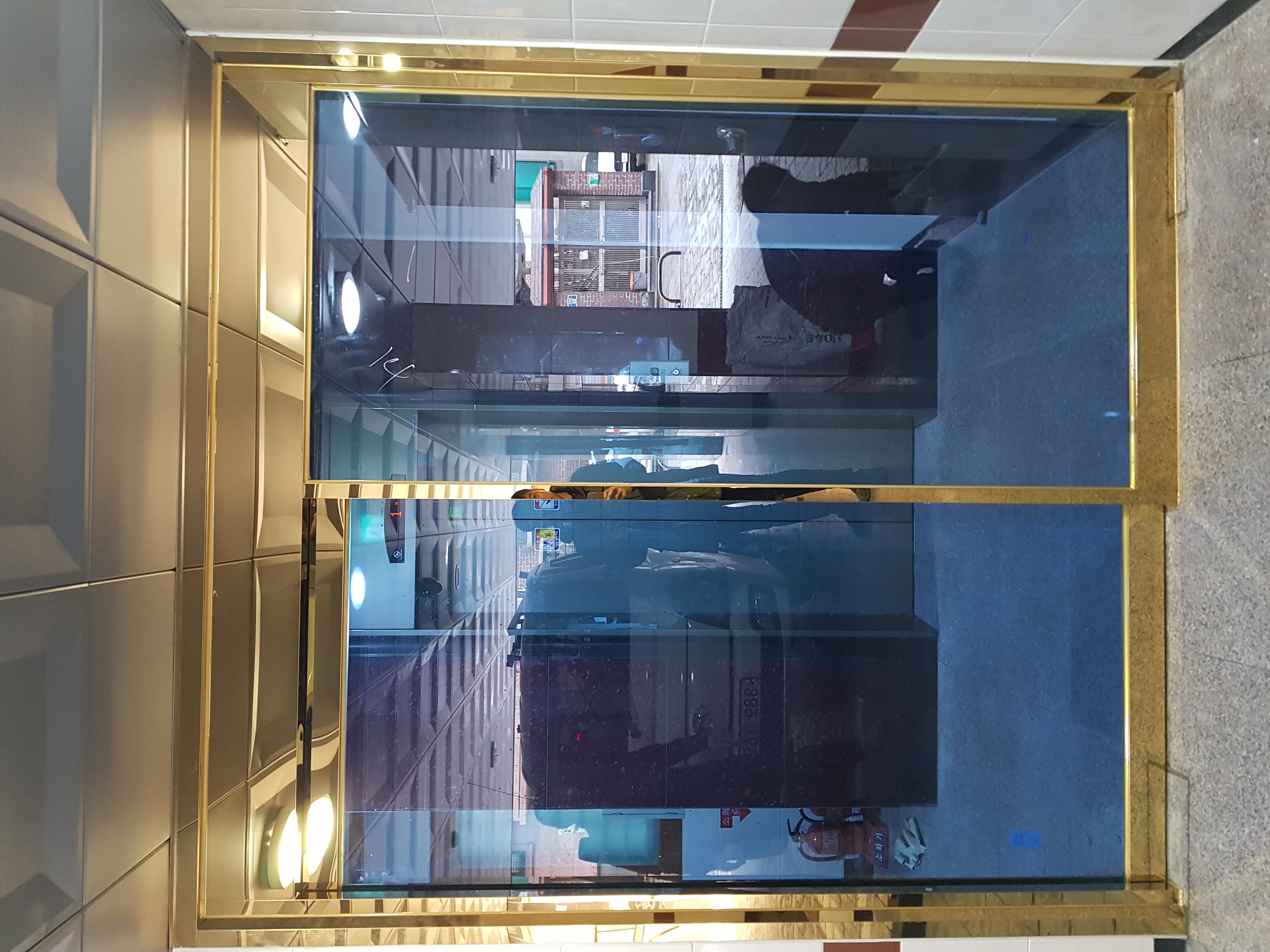 관악구 신림동 빌라 주출입문 골드자동문